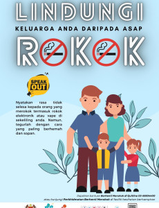 Lindungi Keluarga Anda Daripada Asap Rokok